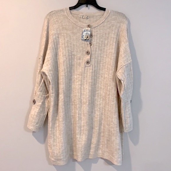 Free People Around the Clock Pullover NWT - Picture 5 of 10